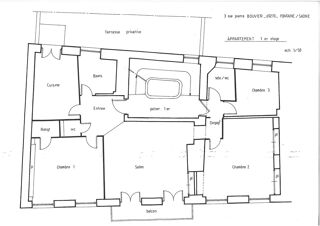  Appartement à louer 4 pièces 118 m²