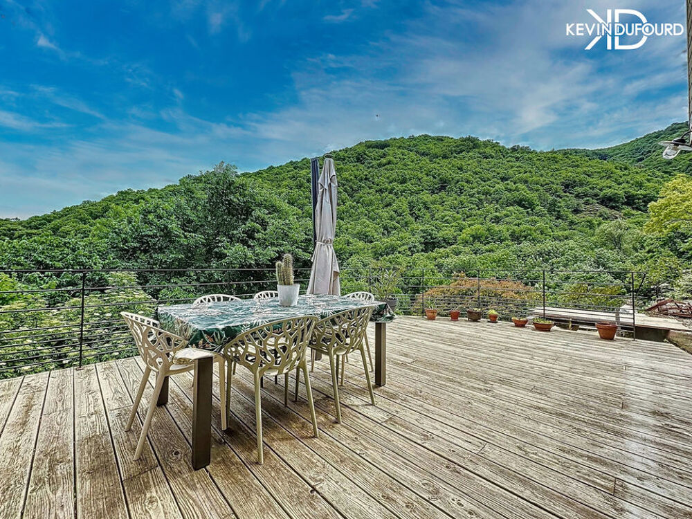 Vente Maison Maison avec gîte de 140m²  sur un terrain de 1,9 Hectares à Montpezat-sous-bauzon