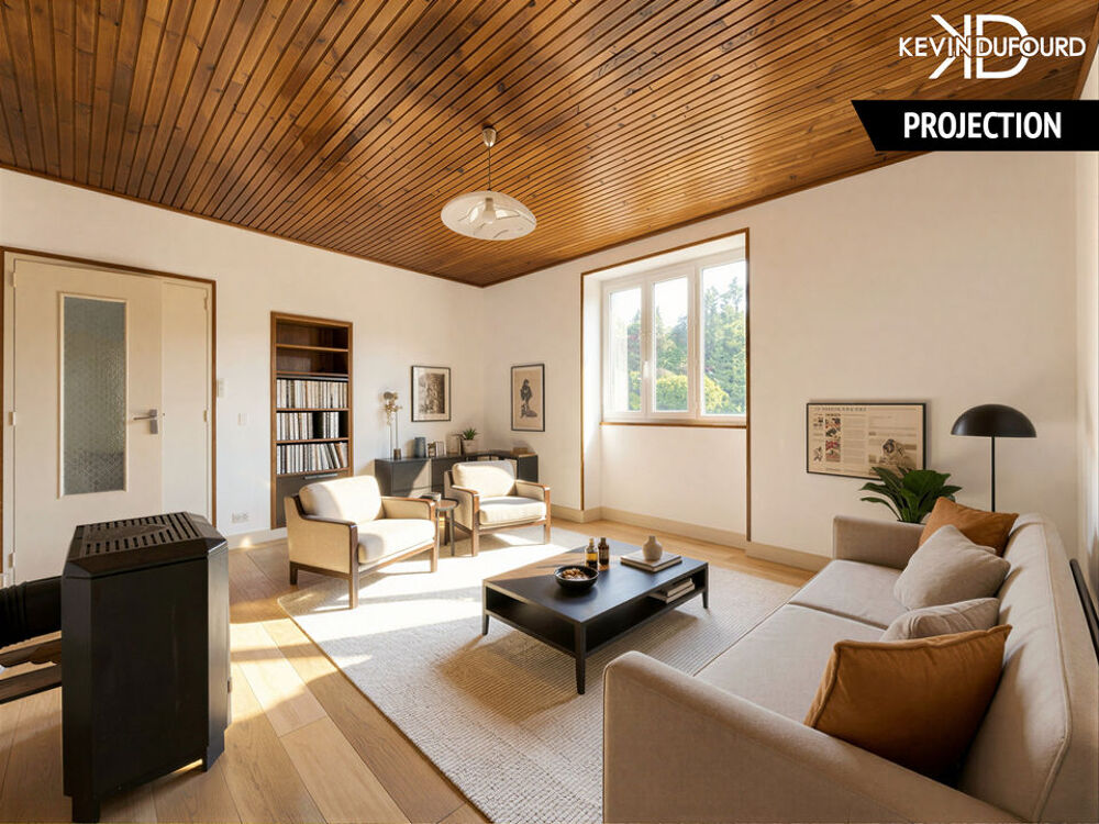 Maison à rénover de 65 m² sur un terrain de 5.000 m² à