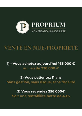  Appartement � vendre 1 pi�ce 33 m�