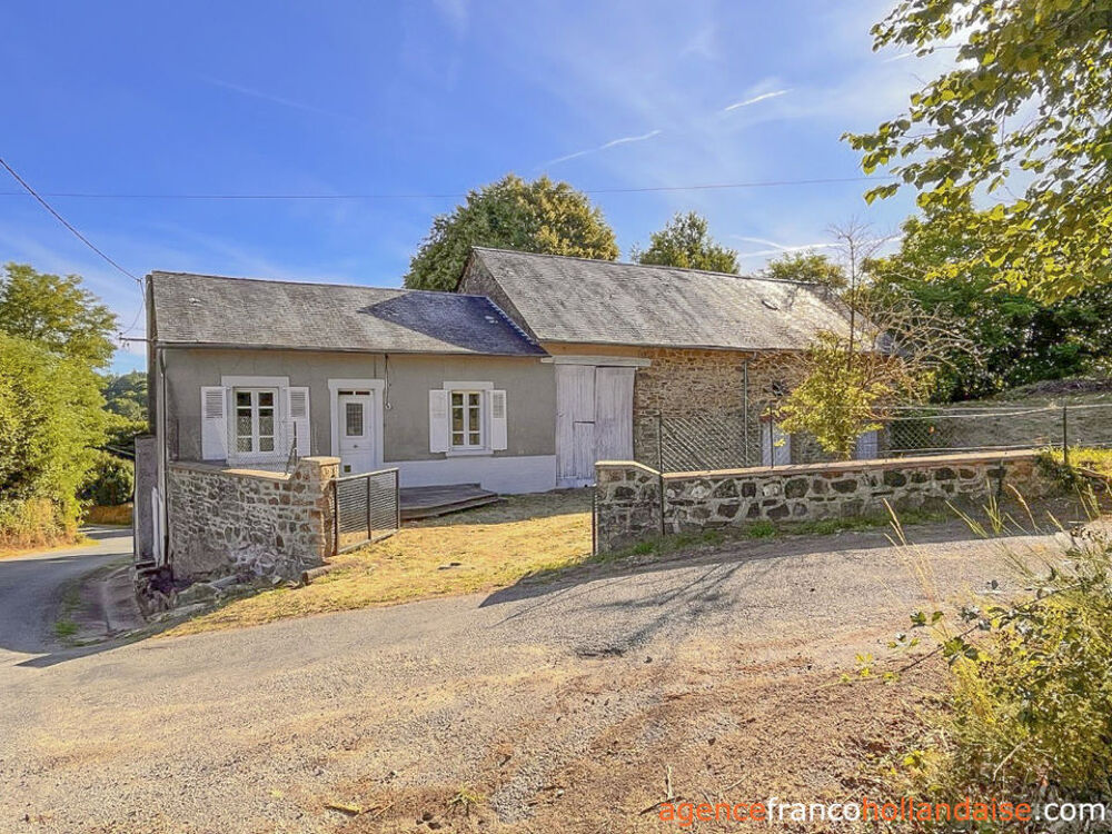 Fermette de village 85 m² avec granges et 3000 m²