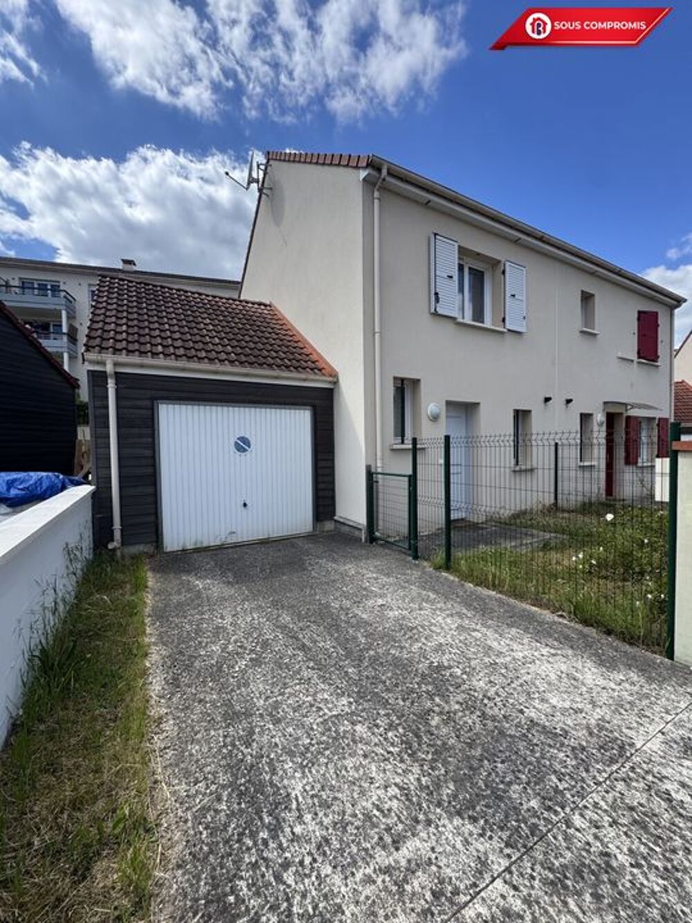 Maison récente 3 pièces avec jardin et garage