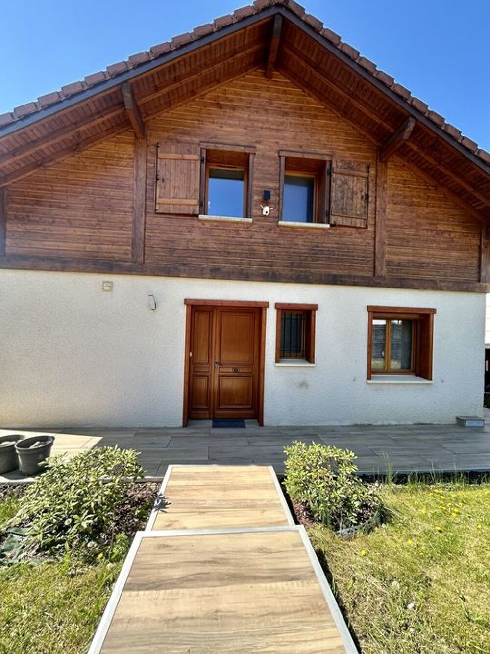 Maison individuel 4 chambres - 800 m² terrain - Jardin,