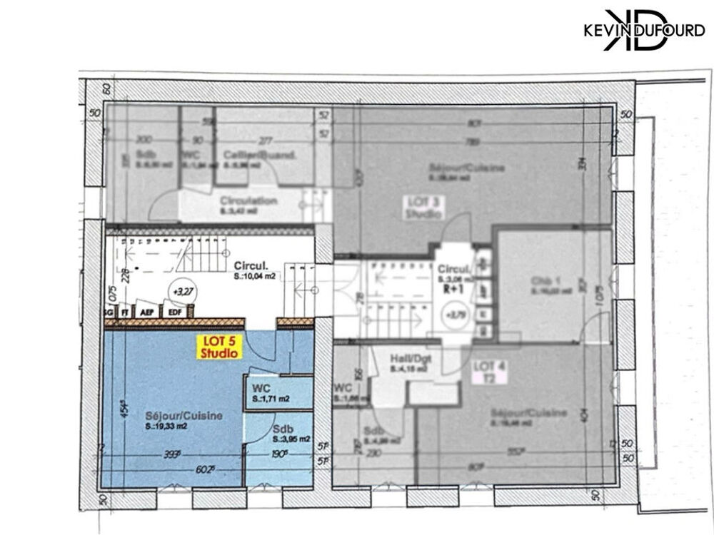 Studio A RENOVER 25m² à VALS LES BAINS
