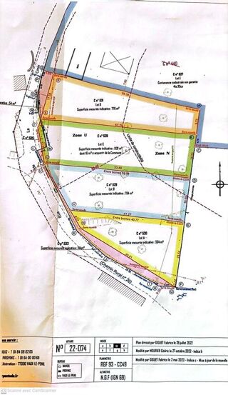  Terrain � vendre 928 m�