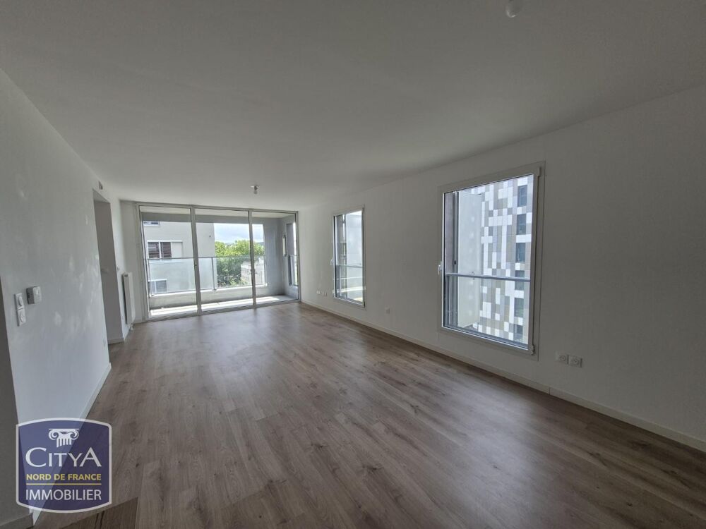 Location Appartement T3 RESIDENCE RECENTE BALCON PARKING PORTE DE DOUAI Lille