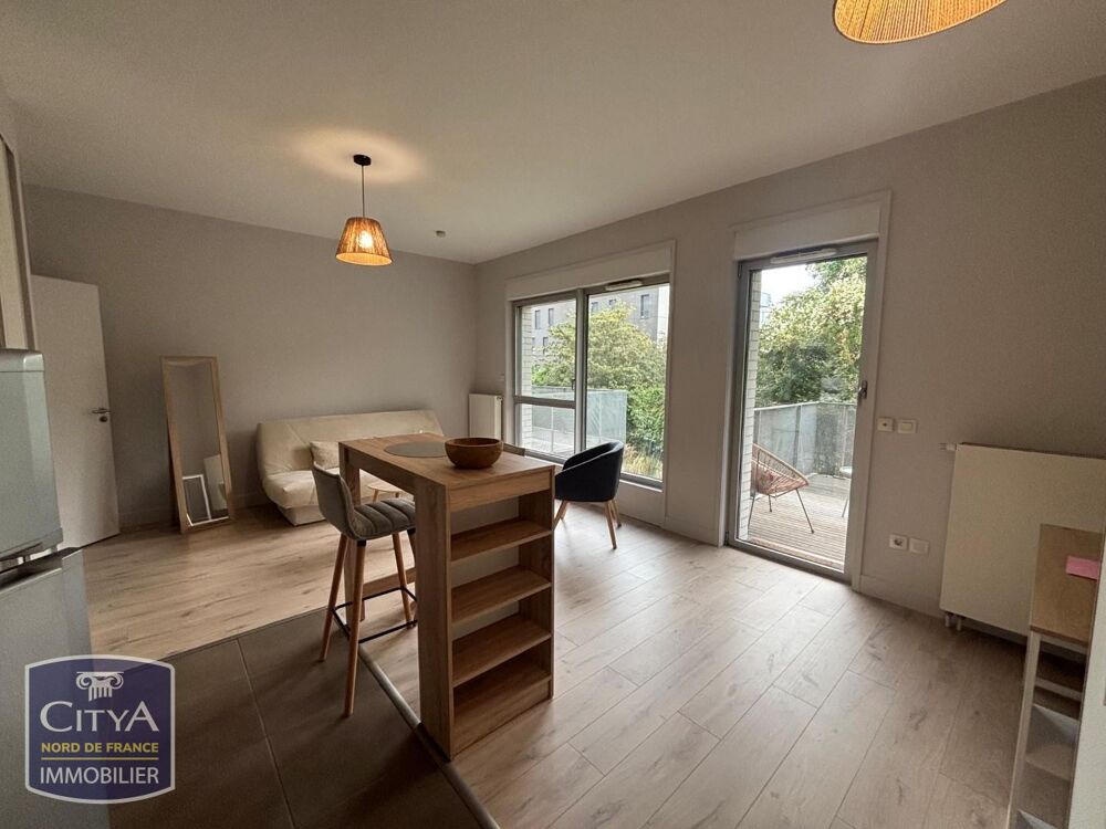 Location Appartement STUDIO MEUBLE PORTE DE VALENCIENNES RESIDENCE RECENTE SECURISEE Lille