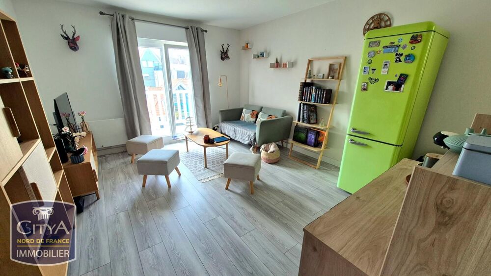 Appart 1 chambre avec balcon en centre ville de Wimereux