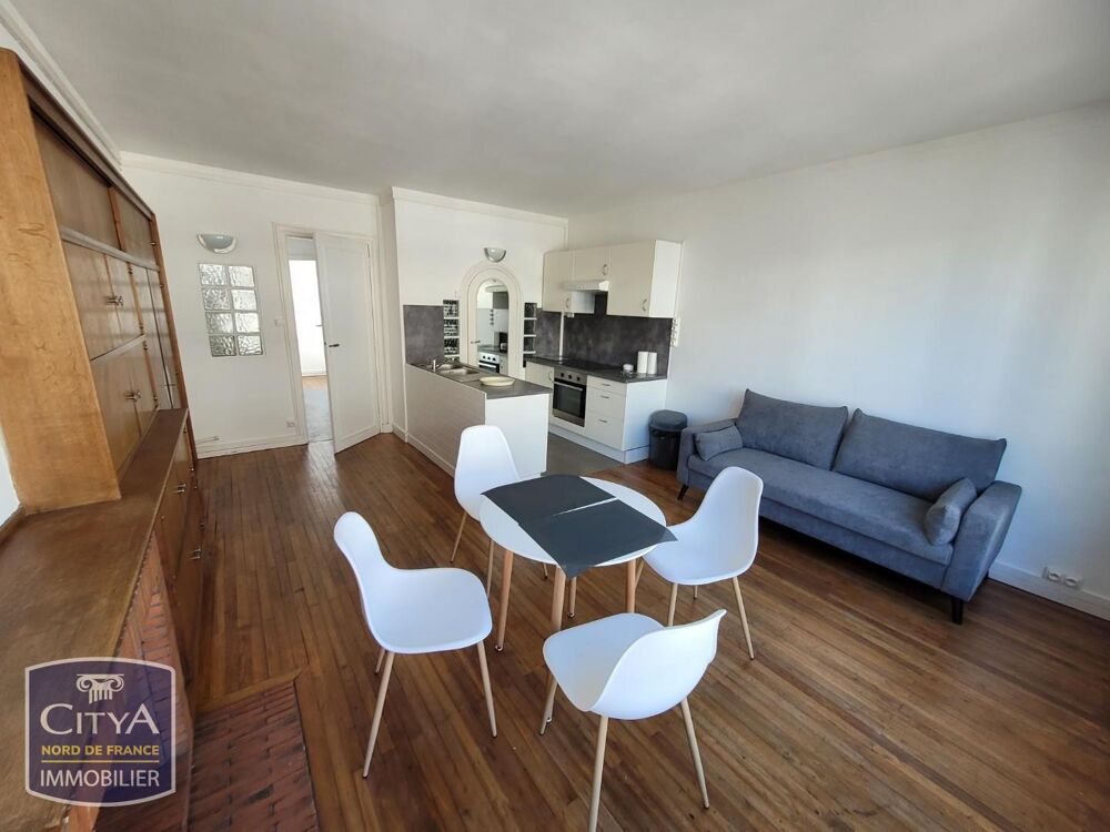 location Appartement - 2 pièce(s) - 42 m² Boulogne-sur-Mer (62200)