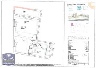  Appartement à louer 2 pièces 49 m²