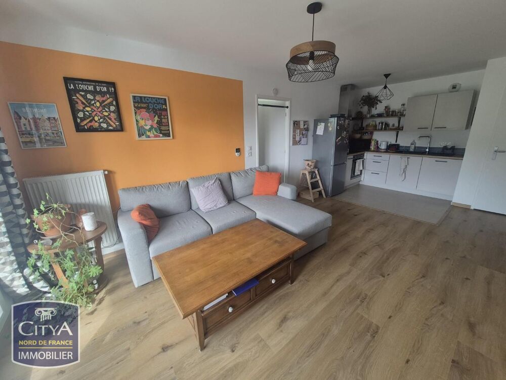 location Appartement - 2 pièce(s) - 46 m² Loos (59120)