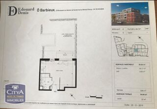  Appartement � louer 1 pi�ce 30 m�