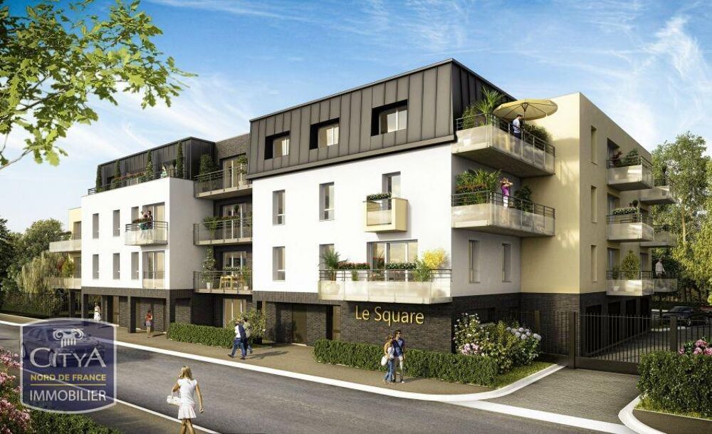 location Appartement - 2 pièce(s) - 42 m² Marcq-en-Barœul (59700)