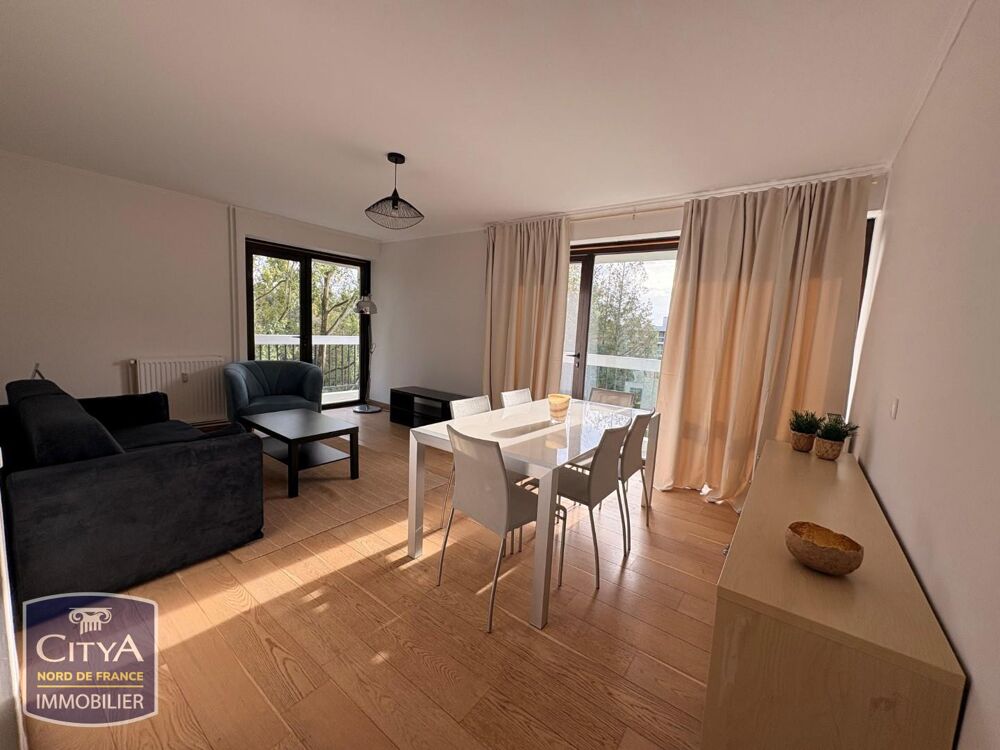 location Appartement - 2 pièce(s) - 47 m² Croix (59170)