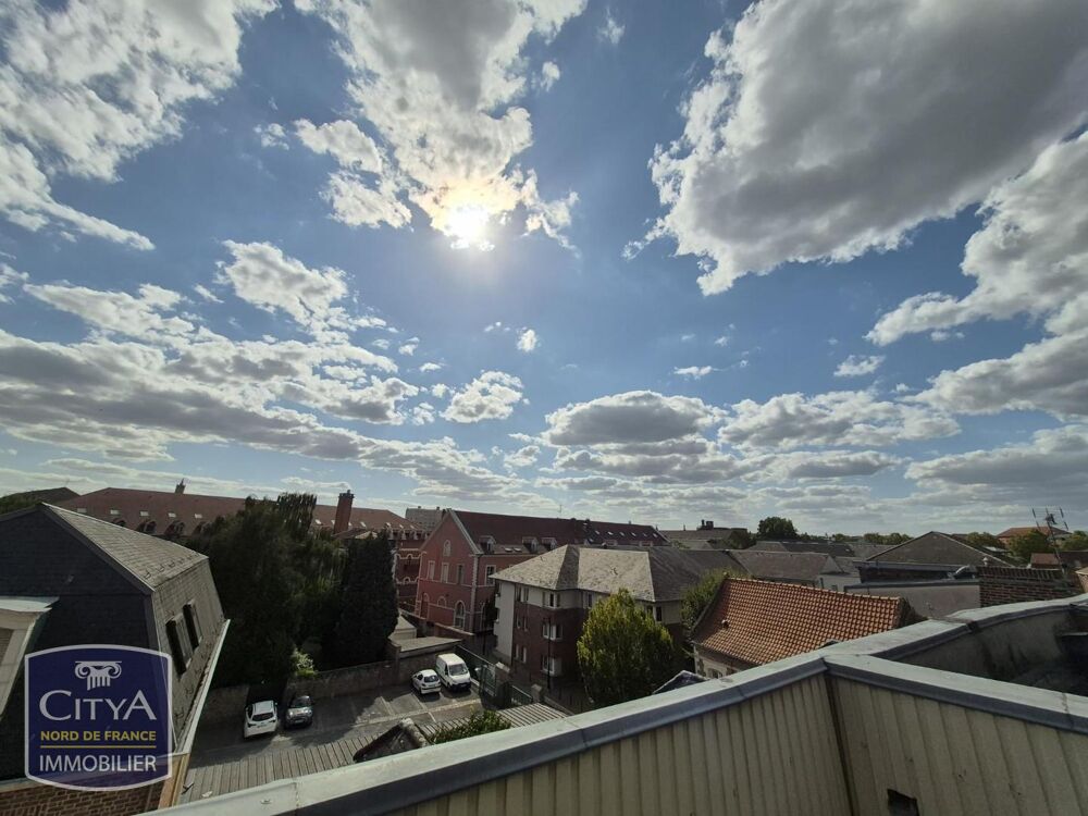 Location Appartement T2 en duplex avec rooftop en centre-ville Valenciennes