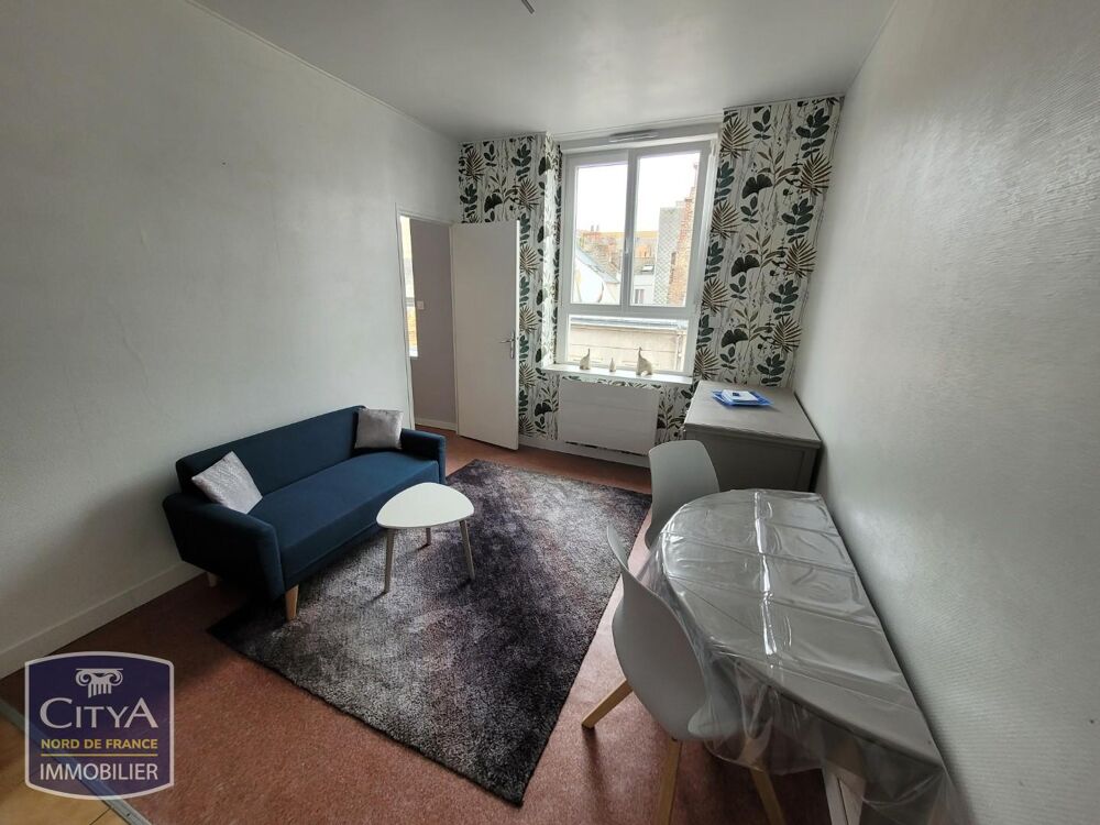 location Appartement - 1 pièce(s) - 28 m² Boulogne-sur-Mer (62200)