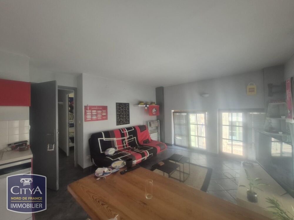 Location Appartement T2 LUMINEUX CUISINE EQUIPEE PROCHE QUAI DU WAULT Lille