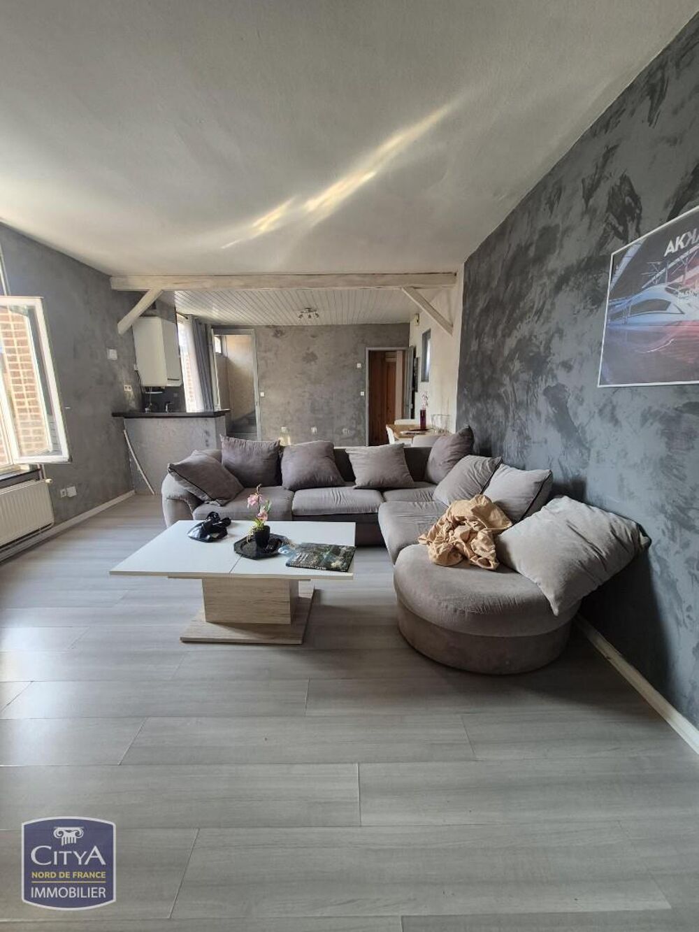 Proche du centre ville appartement type 2 de 55.96 m²