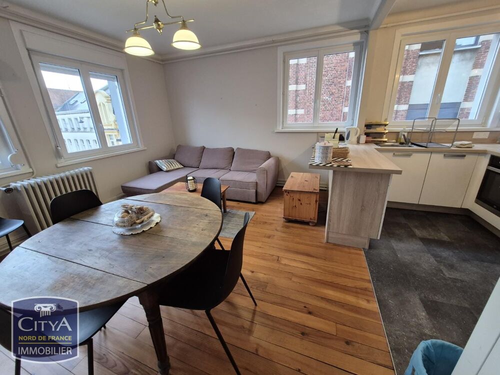 Location Appartement T3 MEUBLE CENTRE VILLE Cambrai