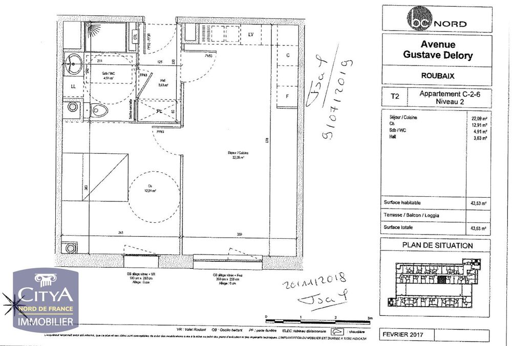Location Appartement Résidence IMAGIN' Roubaix