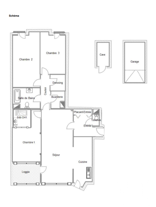  Appartement � vendre 4 pi�ces 86 m�