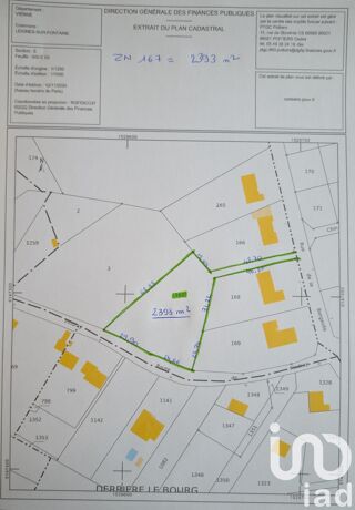  Terrain � vendre 2393 m�