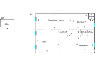  Appartement � vendre 3 pi�ces 77 m�