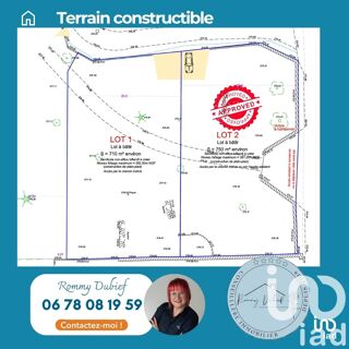  Terrain � vendre 717 m�