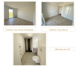  Appartement � louer 3 pi�ces 62 m�