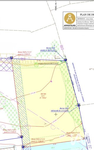  Terrain � vendre 783 m�