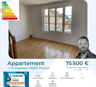  Appartement  vendre 3 pices 42 m