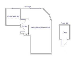  Appartement � vendre 1 pi�ce 17 m�