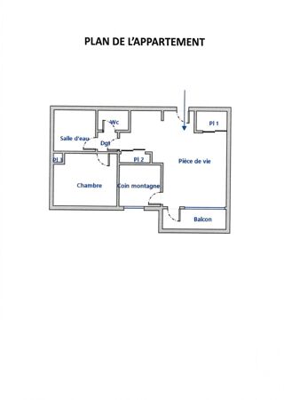  Appartement � vendre 3 pi�ces 35 m�