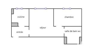 Appartement � vendre 2 pi�ces 38 m�