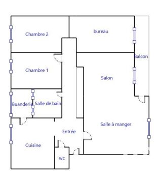  Appartement  vendre 5 pices 93 m