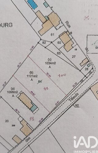  Terrain � vendre 1121 m�