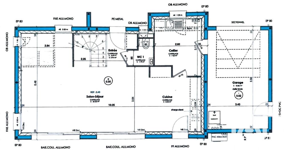 Vente Maison Vente Maison/villa 6 pi�ces Ploz�vet