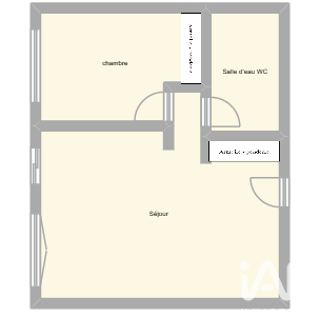  Appartement � vendre 2 pi�ces 47 m�