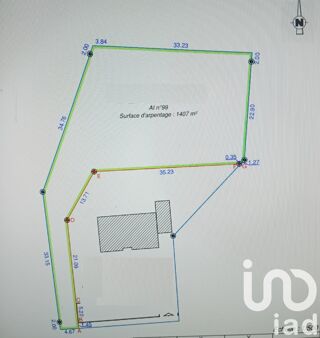  Terrain � vendre 1407 m�