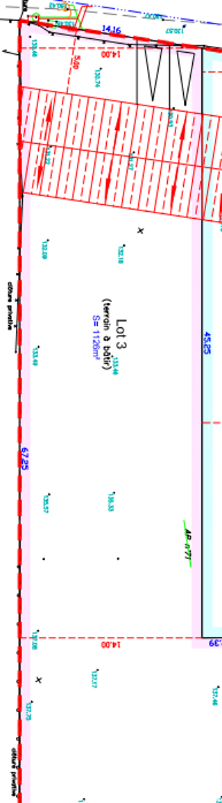  Terrain � vendre 1126 m�