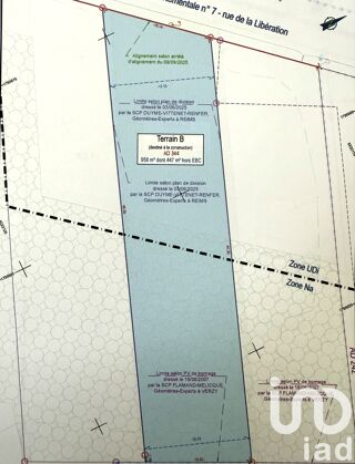  Terrain � vendre 958 m�