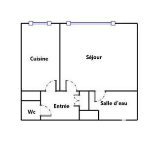  Appartement � vendre 1 pi�ce 30 m�