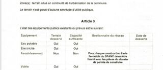  Terrain � vendre 2200 m�