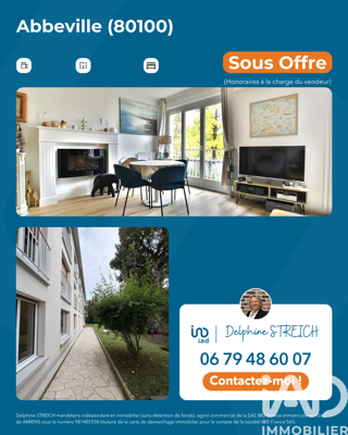  Appartement � vendre 3 pi�ces 69 m�