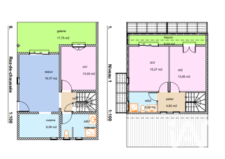  Maison � vendre 4 pi�ces 88 m�