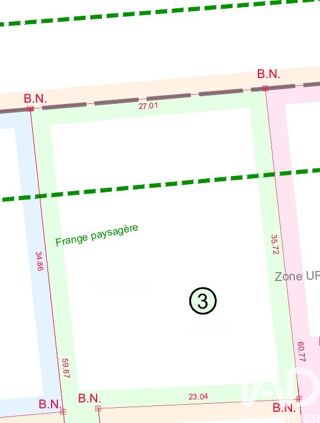  Terrain � vendre 1051 m�