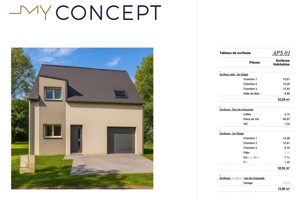 Vente Terrain Vente Terrain � b�tir 436 m&sup2; Pipriac