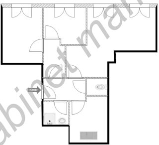  Appartement  vendre 3 pices 52 m