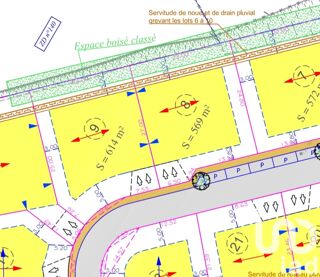  Terrain � vendre 614 m�