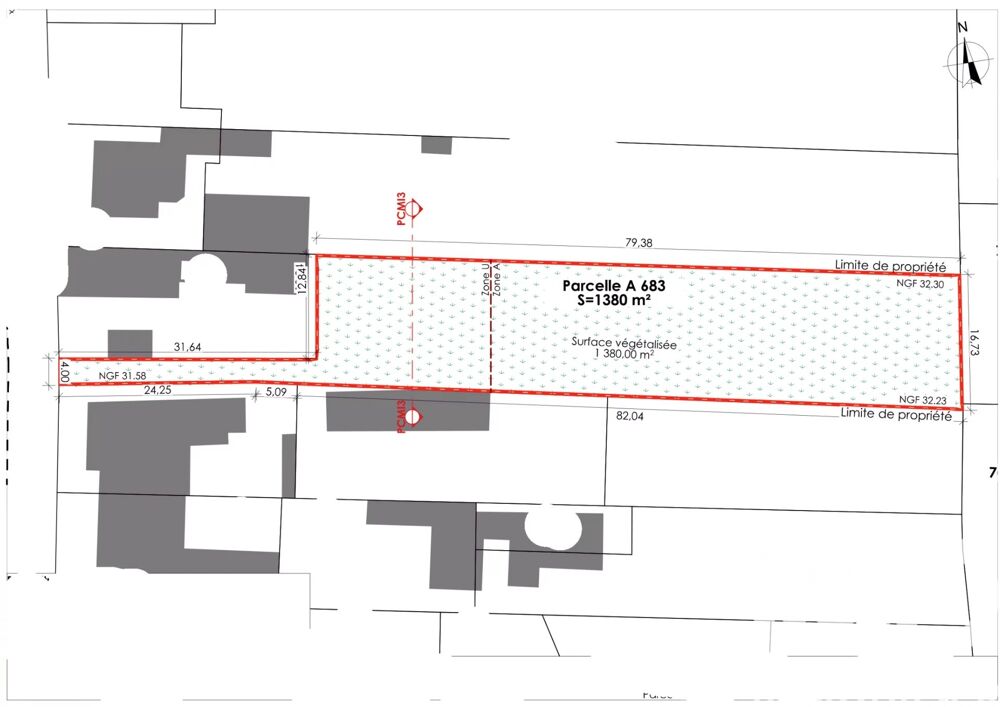 Vente Terrain Vente Terrain � b�tir 1 380 m&sup2; Faumont